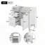 Meuble-lavabo de 30 po sans lavabo supérieur-2138601337
