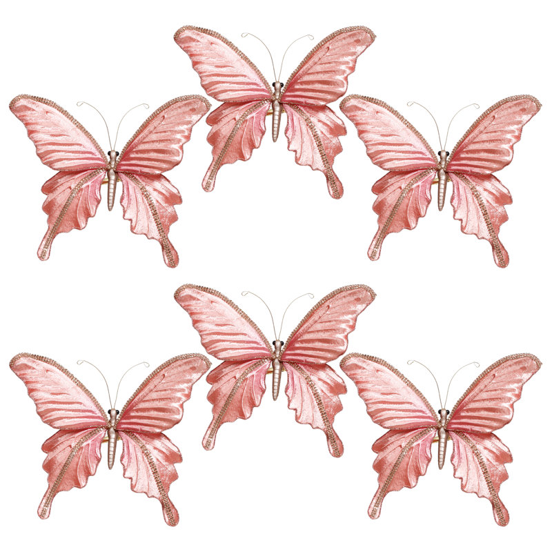 Elegant Butterfly Clip, 6 X 2 Inches