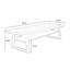 Bureau rectangulaire en bois massif noyer-424182313