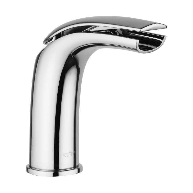 Aria Single-handle Bathroom Faucet with Drain Assembly, Polished Chrome