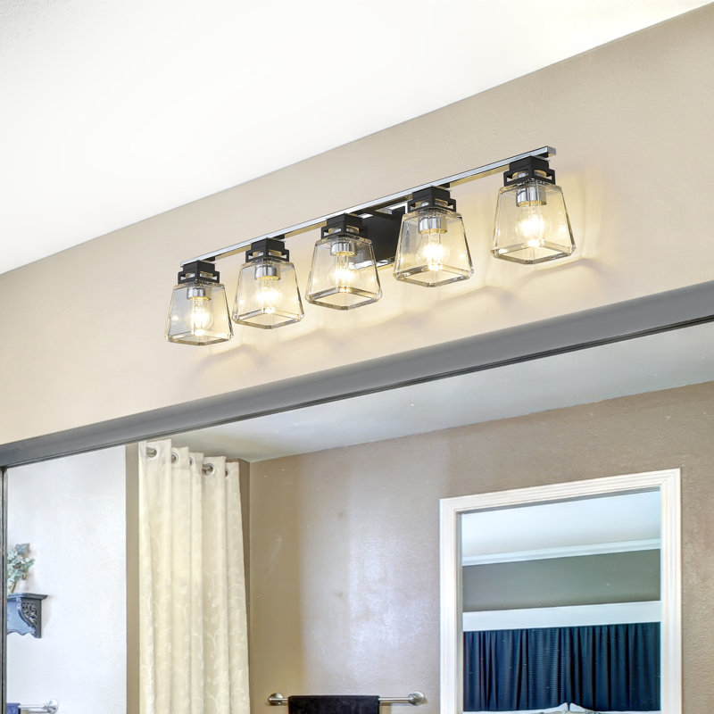 Bedoya 5 - Light Dimmable Vanity Light, Chrome