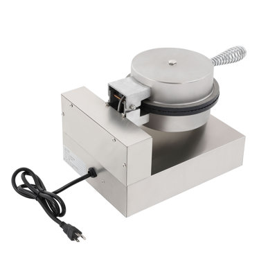 Machine à cône de crème glacée 1200W commerciale électrique à moule à gaufres pour gaufres à la crème pour utilisation à la maison