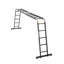 Échelle pliante multi-usages 7-en-1 5 marches 19 pieds hauteur métal-280515111-280515106-280515109