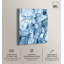 «Crystal Cubes», reproduction d'art acrylique sur toile bleue par Art Remedy-118182390