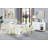 White High Gloss Finish Dining Table