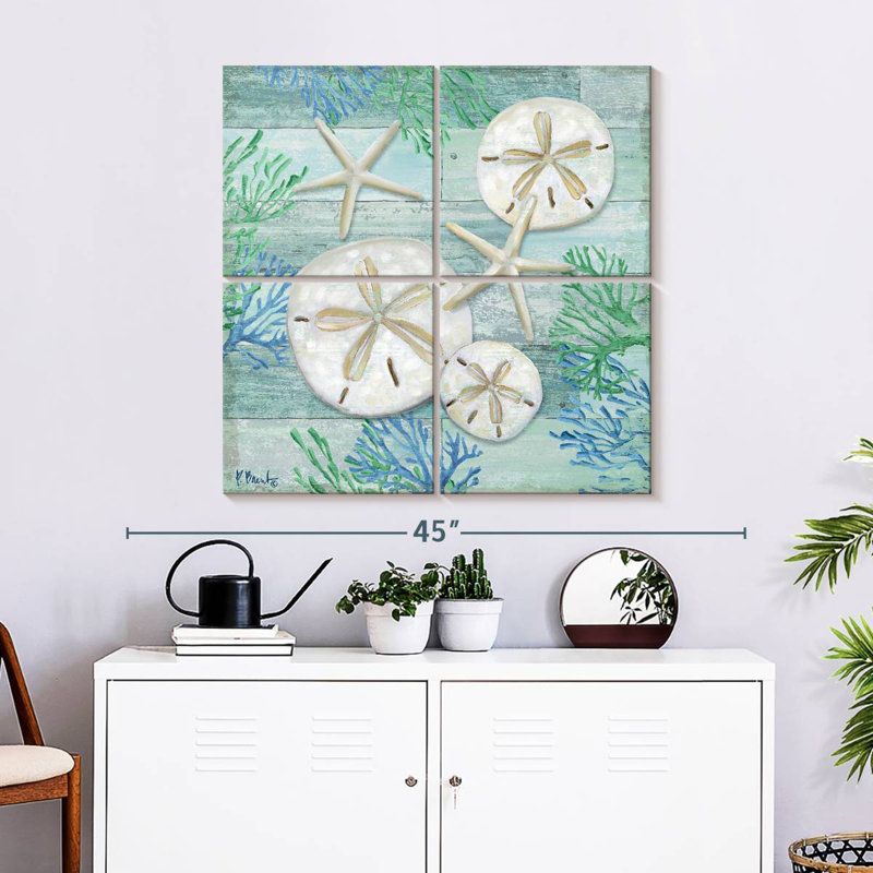Brampt Clearwater Shells II, 32" H x 32" W