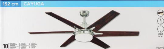 Titusville 152cm Ceiling Fan with Light Kit