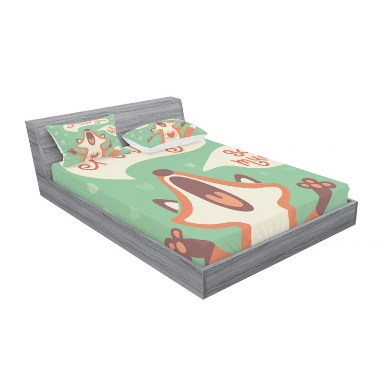 Microfiber Sheet Set, Full/Double Sheet Set with Fitted Sheet