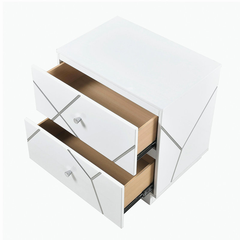 Brierley 23.5"W 2-Drawer Nightstand