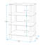 Mcinerney 40cm W Stainless Steel Shelving Unit