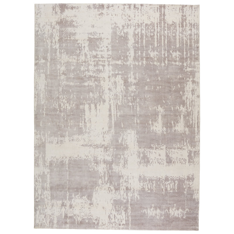 Knighten Abstract Indoor Rug, Rectangle 5' x 8'