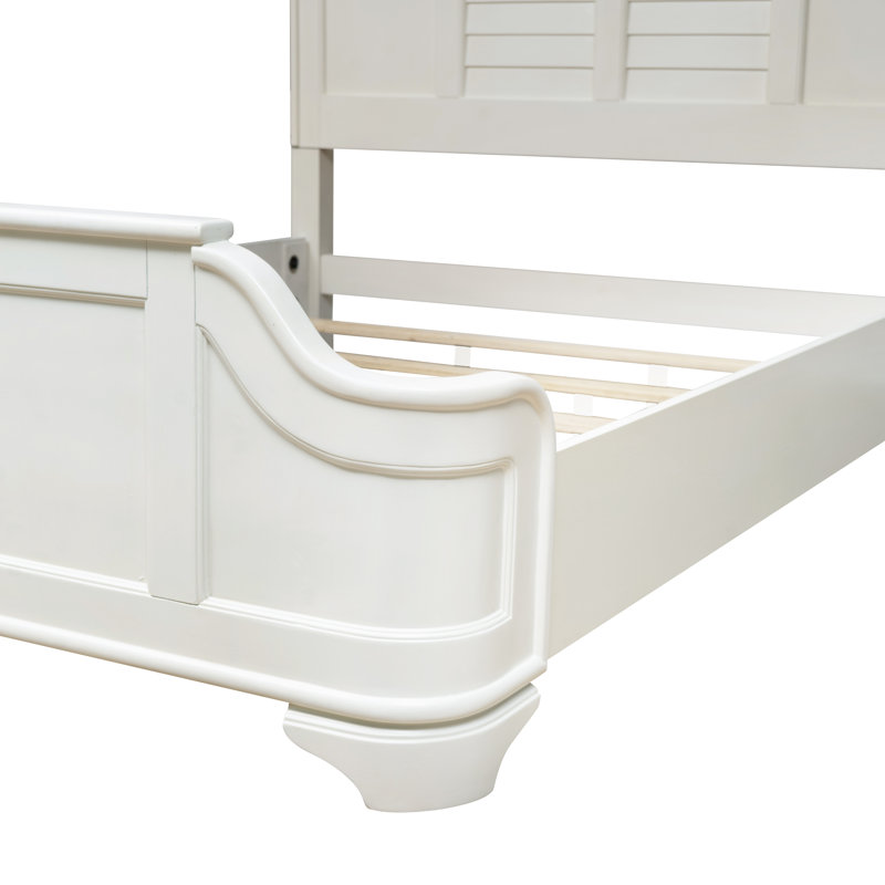Grand lit blanc Noelle, Grand lit