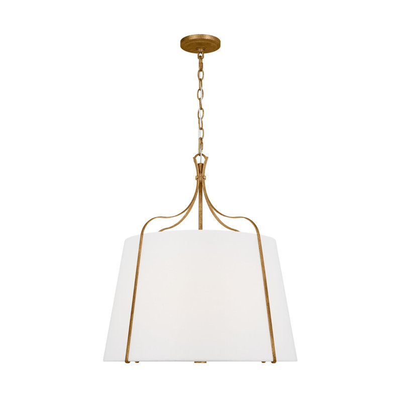 Leander 1 - Light Pendant, Antique Gild, 27" H x 24.25" W x 24.25" D