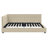 Full Daybed With Velvet Cover And - Comfortable For Bedroom Living Room, Beige In A Relaxing-510612508