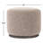 Acker 22" Wide Round Standard Ottoman-1528410943
