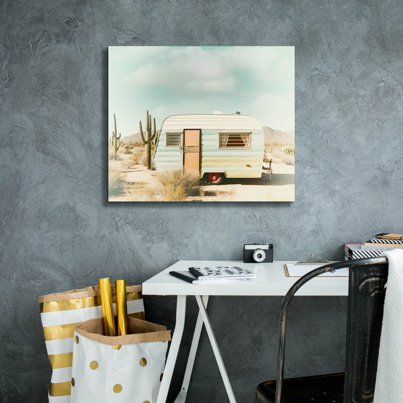 Toile épique Graffiti «Desert Trip 1977» par Decent Exposures, 24 po x 20 po, H 20 po x l 24 po