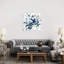« indigo jardin i » par carol robinson, reproduction d’art-49714536-49714541