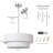 Reihan 3 - Light Dimmable Drum Chandelier-1572221517-1563729233