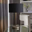 Dadiva Brushed Chrome Stem Table Lamp with Velvet Reni Shade-1570921146-1596699736-1570921149