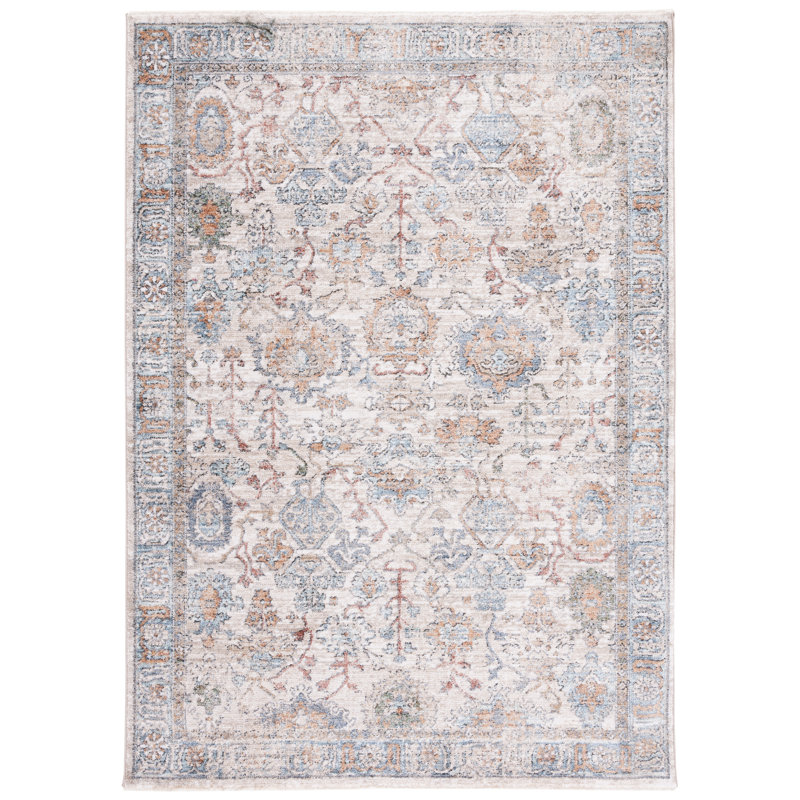 Tapis oriental performance Jacomine, Rectangle 4 pi 5 po x 6 pi 5 po