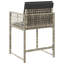 Outdoor Patio Dining Armchair with Cushion-521046452-521046454