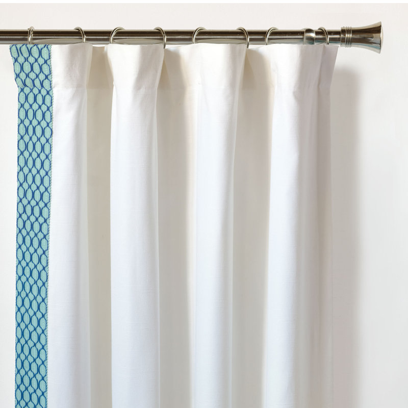 Malia Semi Sheer Curtain, 48" W x 84" L, Right