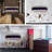 Kody Electric Fireplace - 54 Inch Wall Mounted Fireplace Heater with Remote Control Adjustable LED Flame Color, Timer, and Heat
