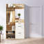 Hall Tree 100cm Wide with Shoe Storage