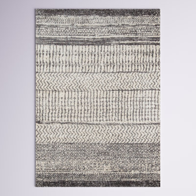 Tapis gris / ivoire Allina