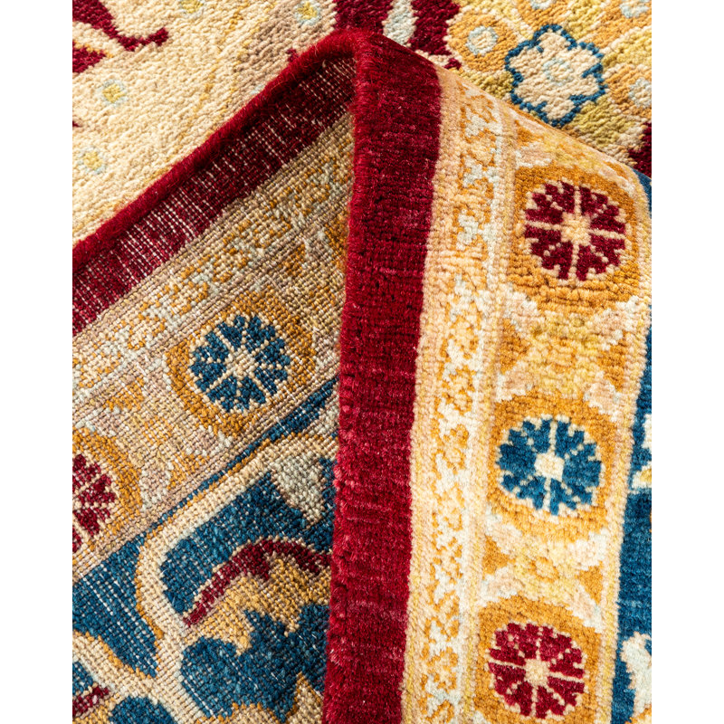 Classic One-of-a-Kind 6' 1" X 9' 4" Hand Knotted Area Rug