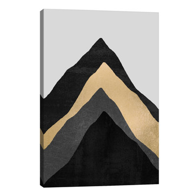 Four Mountains by Elisabeth Fredriksson - Wrapped Canvas Print