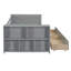 Lit de jour avec tablettes et tiroirs Griffie-369192837