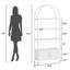 181.7cm H x 80.1cm W Iron Bookcase-1041532992