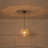 9" Modern Industrial Single Light Grid Glass Spherical Pendant