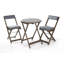 Seoul 2-Person Acacia Wood Patio Dining Set with Round Table, Cushions Included-71643373