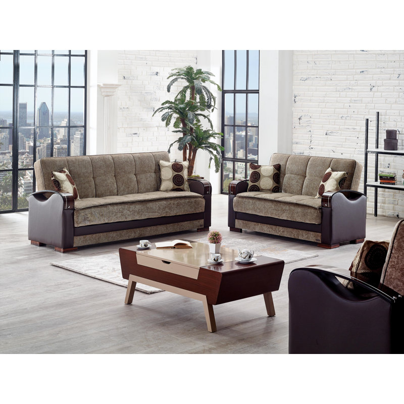 Shingadia Upholstered 63'' Sleeper Sofa