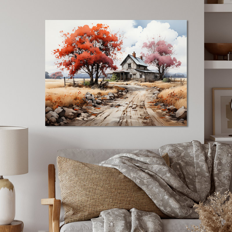 Farmhouse Harmony - Décoration murale ferme en métal, H 12 po x l 20 po x P 1 po