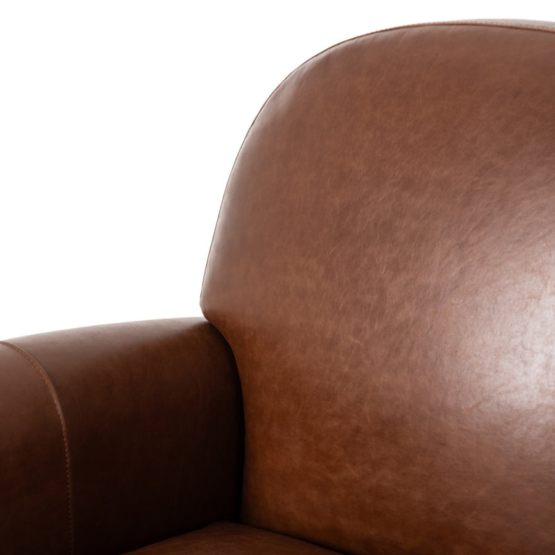 Draper Upholstered Chair, Dulane Mahogany