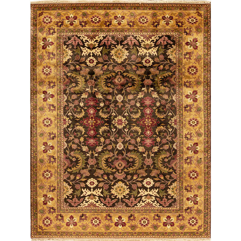 Mahajaran Hand Woven Wool Oriental Area Rug
