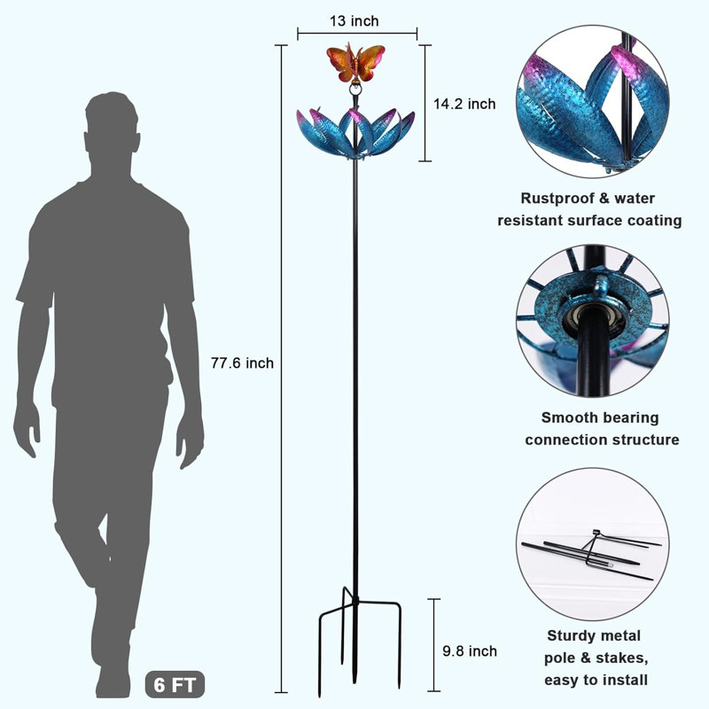 Metal Garden Stake