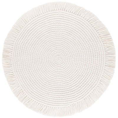 Braided 601 Area Rug In Ivory