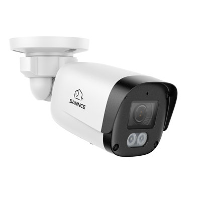  Eq500 - 3k 5mp Outdoor Poe Security Camera, Smart Human & Vehicle Detection, Ip67 Weatherproof, Tf Card Storage Capacity, Two-way Communication, Audio Alarm And Siren