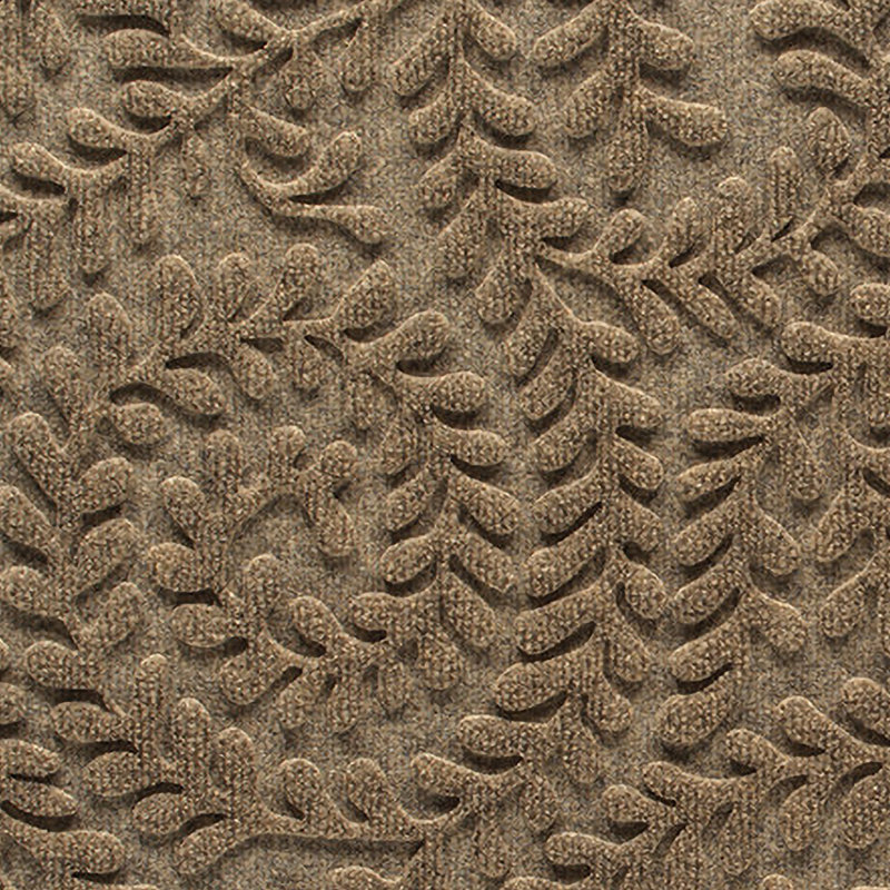WaterHog Boxwood 35 in. x 59 in. Indoor Outdoor Door Mat, Camel