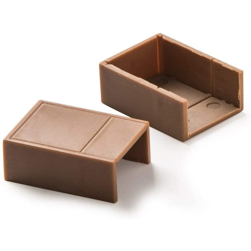 Brown Plastic Cable Management Kit with Universal Junction Pieces