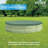 Intex Metal Frame Outdoor Pool Set with Cover & Type H Filter Cartridge (6 pack)