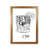 Honey Oak Frame