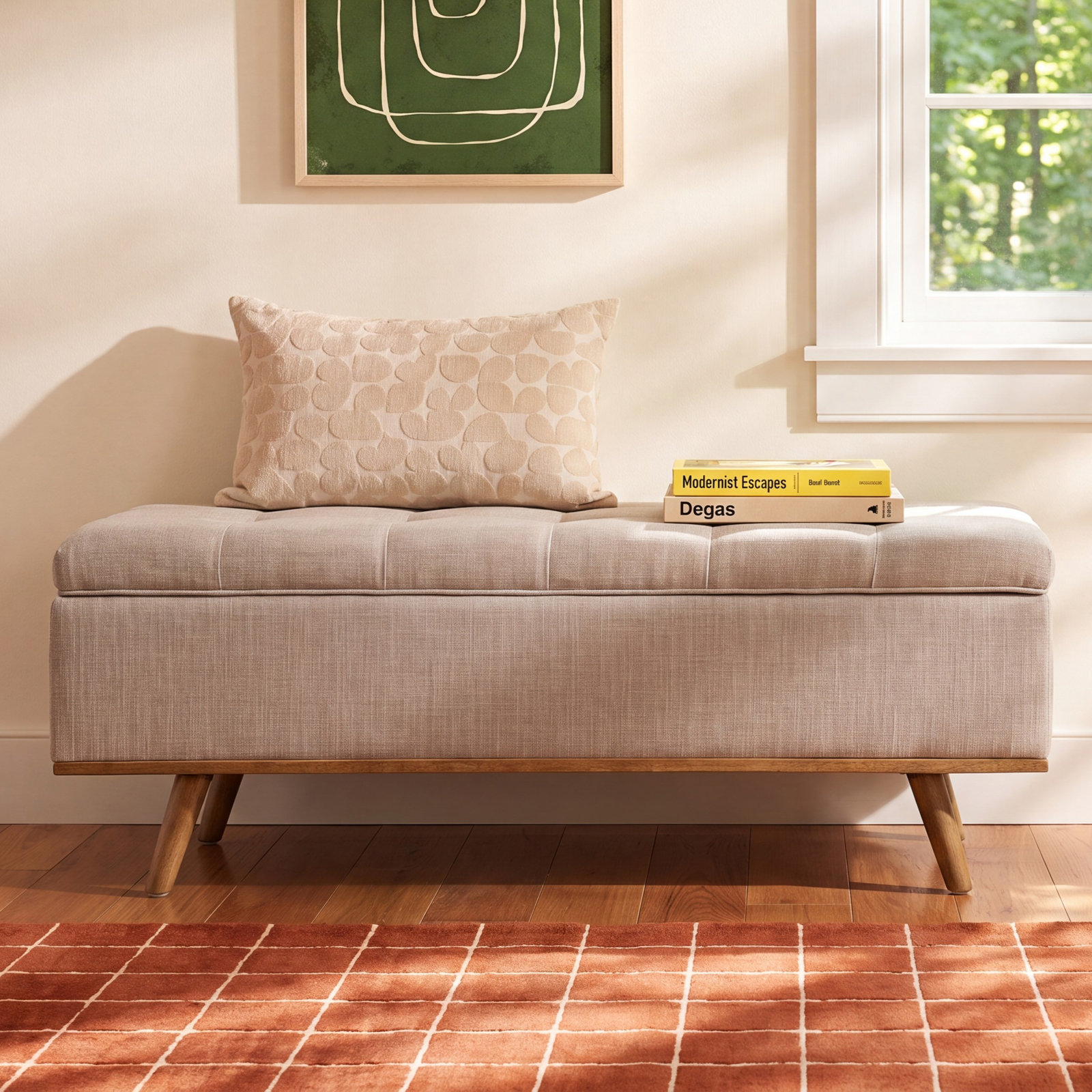 Karr 46" Entryway Bench