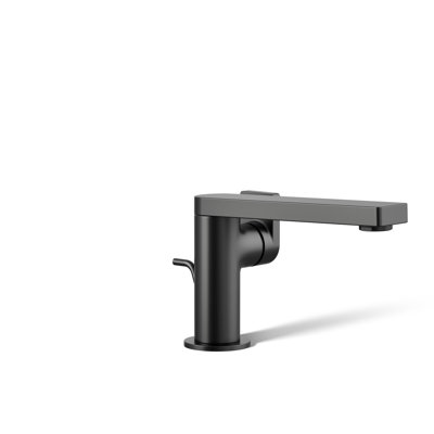 Composed Single-Handle Bathroom Faucet with Drain Assembly