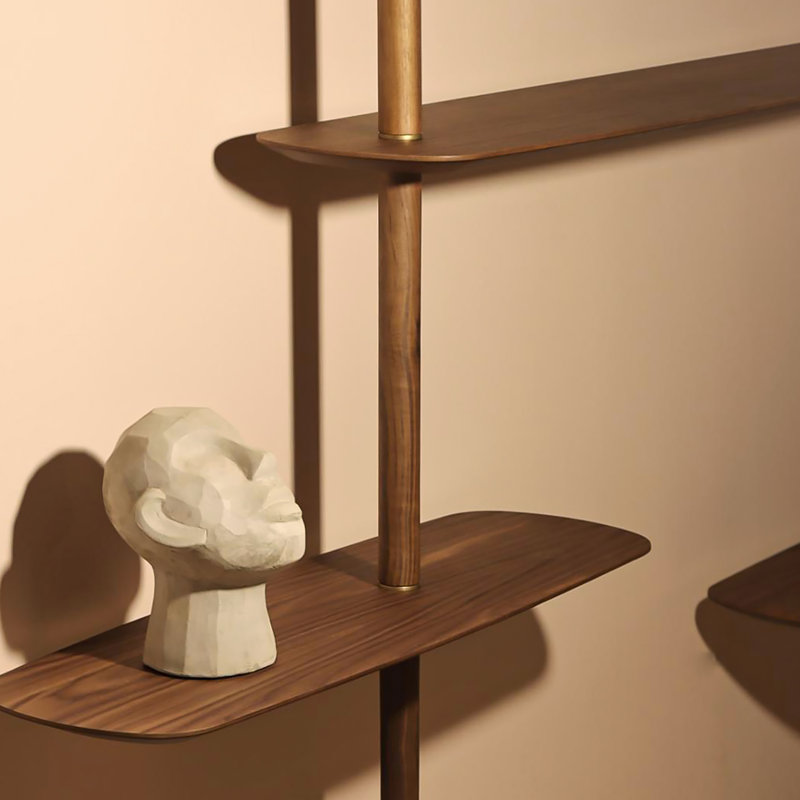 Axis 2 Shelving System, Walnut