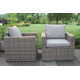 Genesis 6 Piece Sectional Seating Group with Cushions